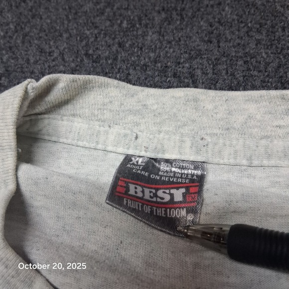 Vintage Ogle T Shirt Size XL Novelty Funny Single Stitch Heather Gray BEST - Picture 5 of 9